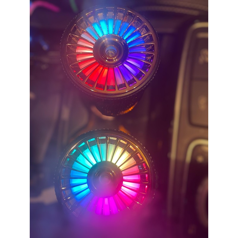 Generic Car Humidifier (Bling Black)