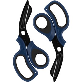 MEUUT 2 Pack Trauma Shears Panted Bandage Scissors for Left and Right Hand - Medical Supplies with 8 inch Heavy Duty Medical Scissors for EMT Workers Nurses