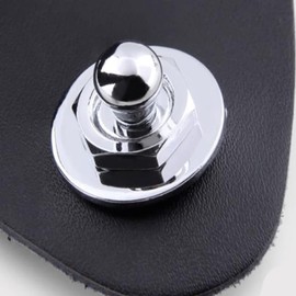 Buttons Straplocks Bass Replacement Strap Locks Electric Acoustic Guitar - Easy Install, Secure Hold, Available in Gold, Black & Silver