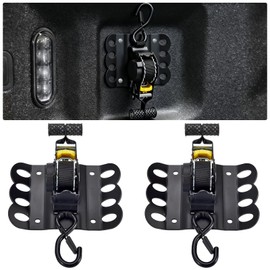 2 Pcs Retractable Ratchet Straps Compatible with 2015-2025 Ford F-150