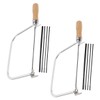 TEHAUX 2 Sets Mini Hand Saw for Woodworking Portable Small