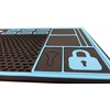 Rubber Work Mat for Lock Picking, Pinning Mat for Lock