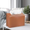 Haecsfl Leather Cover for Disposable Paper Hand Towel Box, Compatible