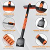 Asly YardMngSter [Upgrade] 45" Extendable Snow Brush for Car Windshield,