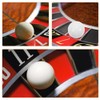 Abaodam Roulette Wheel Beads Replacement Set 5Pcs White Round Ball