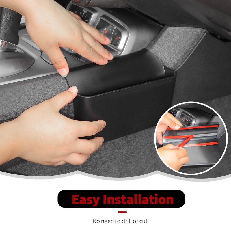 RT-TCZ Center Console Gear Shift Storage Box Tray Organizer Accessories