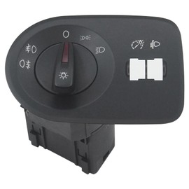 Kalunfex Fog Light Switch for Ibiza IV 6J1941531J Headlight Control Switch