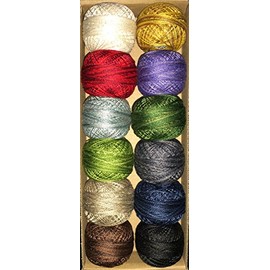 Valdani Perle Cotton Size 12 Thread Essentials #1 Patch Abilities Julie Wurzer Collection