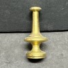 Lamp Solid Brass Unfinished Mcm Lamp Finial With A 1/8-27