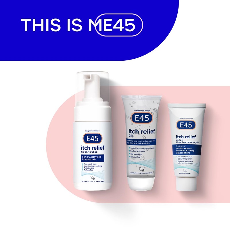 E45 Itch Relief Gel 100 ml - Face Cream for