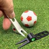 Calsgkspray 1 Pc Silver Golf Ball Fork Pivot Divot Repair