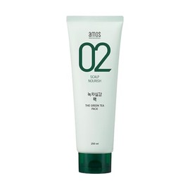 AMOS PROFESSIONAL Mascarilla nutritiva para el cabello con té verde coreano, 8.45 oz (8.5 fl oz), tratamiento acondicionador profundo para el crecimiento y la humedad del cabello