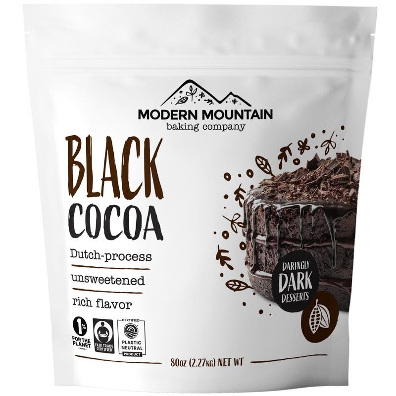 Modern Mountain Baking Company Black Cocoa Powder - Size: 1lb