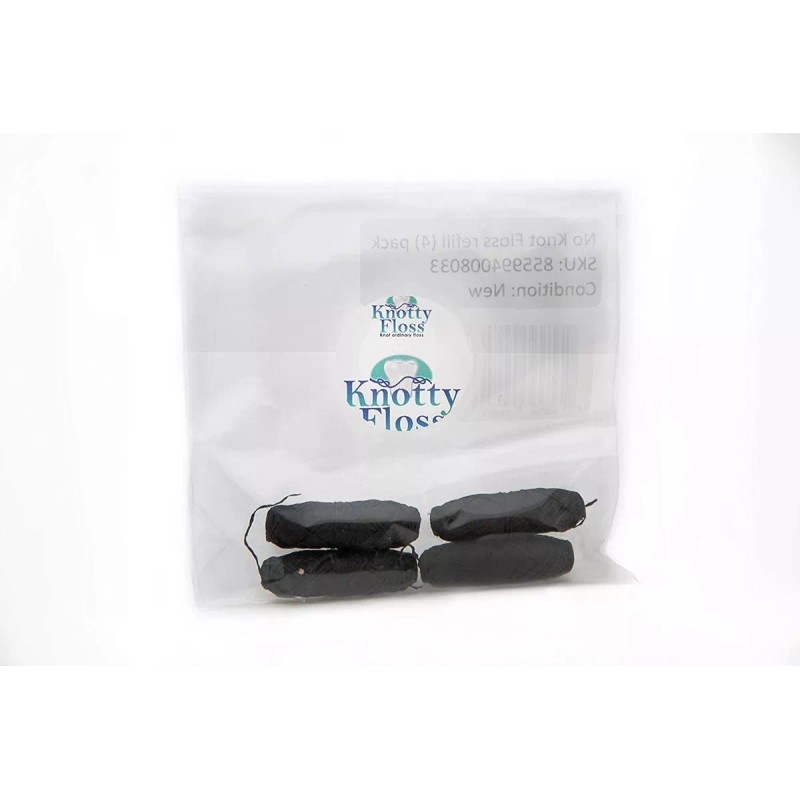 Knotty - Recargas De Hilo De Carbón Activado De Bambú