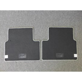 Honda Fit 2012 - 2015 Honda Civic Sedan Back Rear Floor Mats Carpet Gray Grey PP SBR