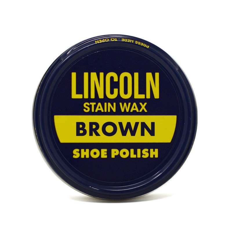 Lincoln Stain Wax Shoe Polish Variety Pack of Browns (Light