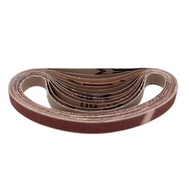 48 pieces/fabric sanding belts/13 x 457 mm/8 x grit 40-60 - 80-120 - 180-240/for Black&Decker® power file/sandpaper/sanding belt set.