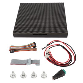 RGB Full Color LED Matrix Panel 64x64 4096 Dots 2mm Pitch Adjustable Brightness LED Dot Matrix Display