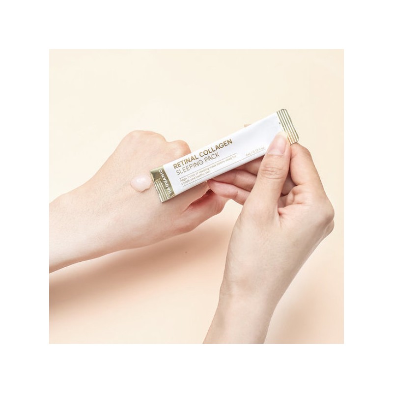 Hanganik 한가닉 레티날 콜라겐 슬리핑팩 4ml X 30포 마스크팩 수면팩