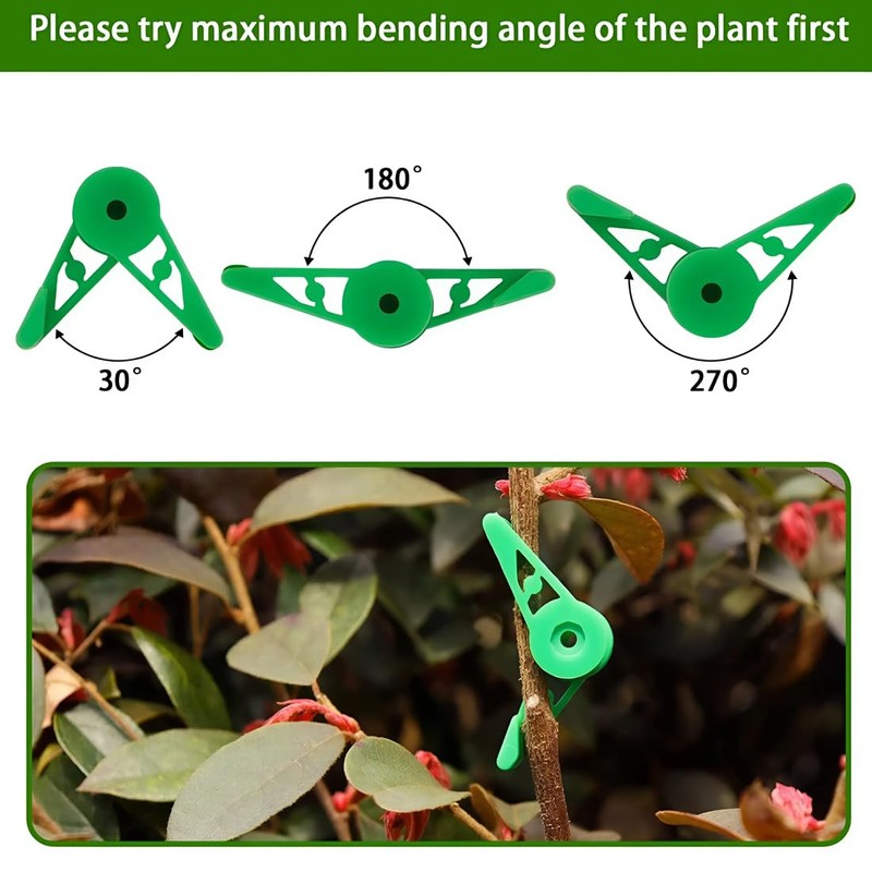 WUSJCOF Pack of 20 360° Adjustable Low Stress Training Plant