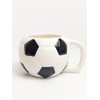 Ceramic Mug Shaped Soccer