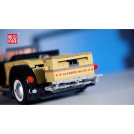 Mould King 10115 Classic Retro Vintage Car Building Block Toy Display Decoration