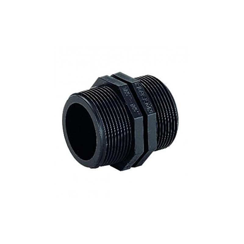 PLASSON 1" BSP Threaded Nipple - 5067