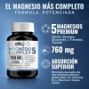 Oby Magnesio Complex 5: Citrato, Glicinato, Treonato, Taurato, Gluconato, Vitamina
