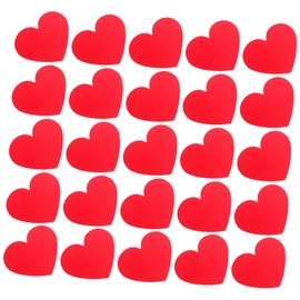 COHEALI 40pcs Large Heart Shape Cardboard Cutouts DIY Greeting Cards for Valentine's Day Decorative Craft Kit for Classroom Home Party