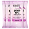 Extra Large Bath Wipes for Adults Bathing No Rinse -