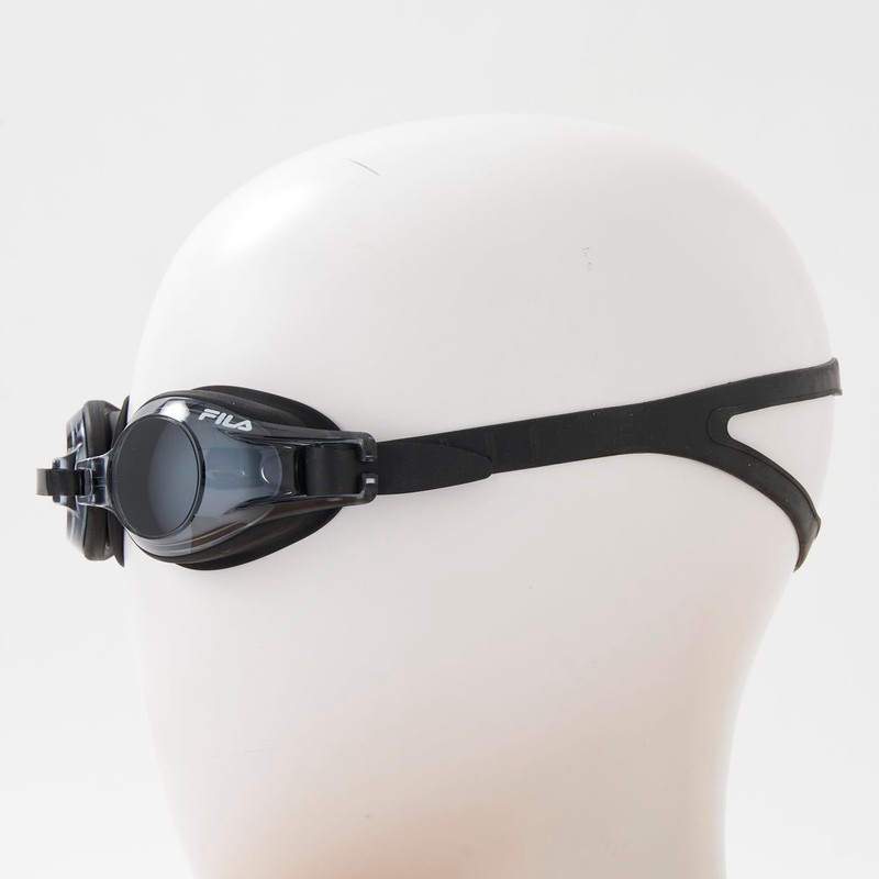 Fila 3082085 308208 Goggles, Swimming Goggles, Unisex, Adult, Black