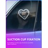 Car LED Ambient Light - Solar-Powered Heart-Shaped LED Neon Light,
