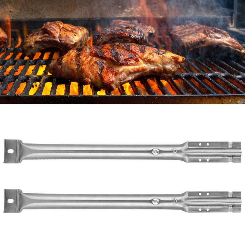 Stainless Steel Grill Burners Crossover Tubes Set Replacement Parts Fit