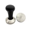 Motta MO-08500/B0 Professional Coffee Tamper with 58mm Wave Base, Black