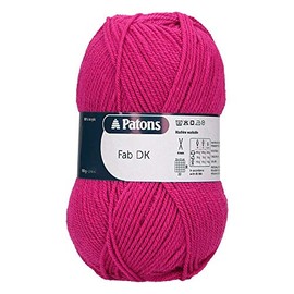 Patons Knitting Yarn, Acrylic, Strawberry, One Size
