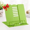 Bookends, MSDADA Reading Stand, Cookbook Holder, 6 Levels, Adjustable, Metal,