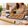12x16 Inch White Silicone Baking Mat Non-Stick Reusable Oven Liner