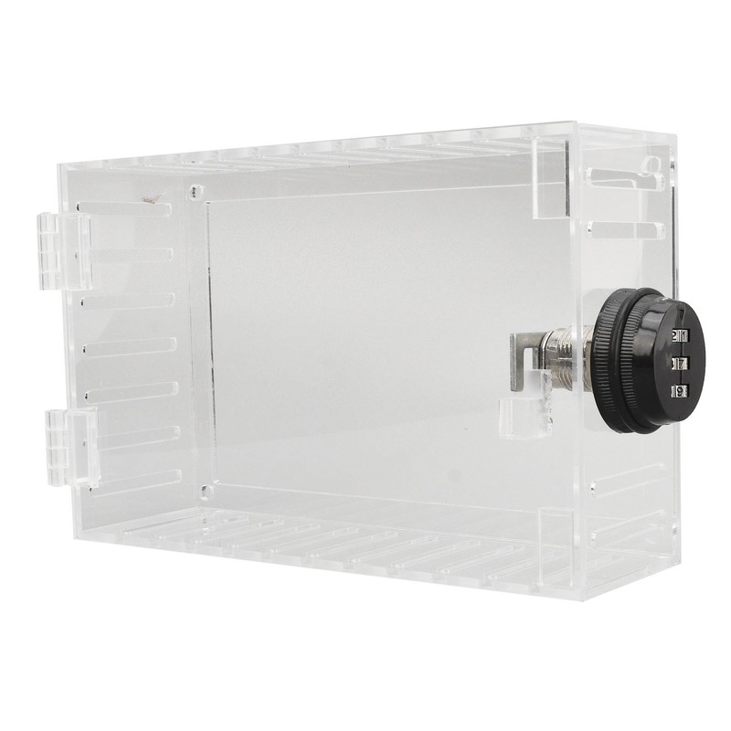 Thermostat Lock Box Universal Large Transparent Thermostat Protective Guard for
