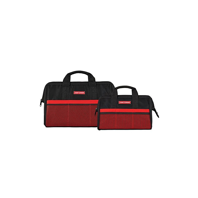 CRAFTSMAN 13" and 18" Zippered Tool Bag Combo (CMST513518)