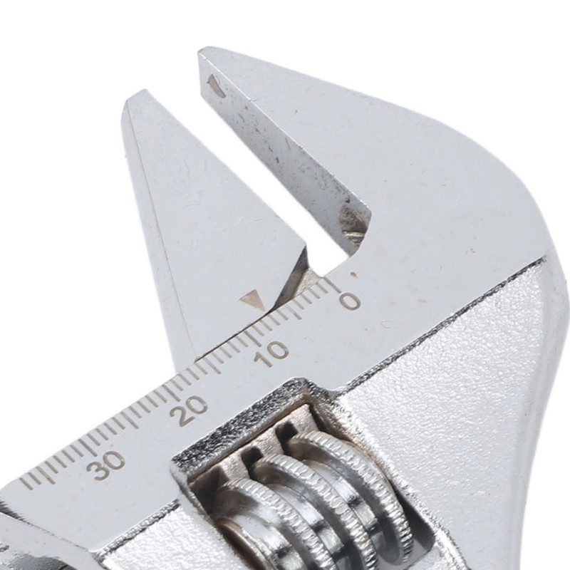 Adjustable Wrench Head Industrial Grade Torsion Ultra Large Opening CRV