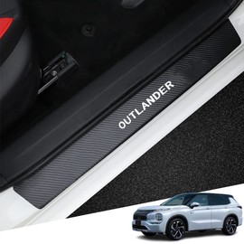 Hearsheng Mitsubishi Outlander, HPEV, GN0W, GN Series (December 2021 and up), PU Leather Material Exterior, Scuff Plate, Side Step Guard, Exterior Custom Parts, Accessory Kit, Step Guard, Cover