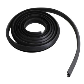 BQLZR Silica Gel Black Dishwasher Gasket W10300924 Dishwasher Seal Gasket Replacement