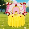 FoldTier 12 Pcs Princess Tablecloth,120 Inch Round Tablecloth Tulle Tutu