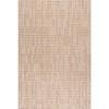 Rugs USA Gio Crosshatch Wool Area Rug, 4x6, Beige