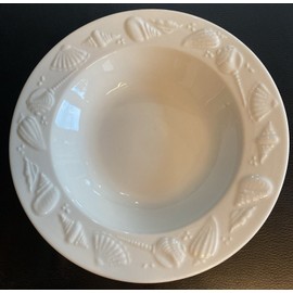 Lynns Seashore By Lynn’s China Rim Soup Bowl 9”