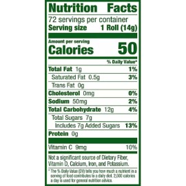 Fruit Roll-Ups Variety Pack, 0.5 oz., 72 pk.