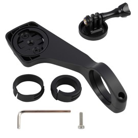 kwinfei Bicycle Mount Compatible with Popular GPS Bicycle Computers such as Edge Explore 2/1050/1040, Bicycle Computer, Out Front Mount Bracket Stem for Bicycle Handlebars 25.4 mm 31.8 m, GP Mounting