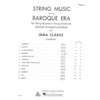 String Music of the Baroque Era for String Quartet (Score