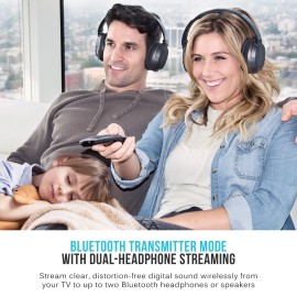 MEE audio Connect Hub Universal Bluetooth Audio Transmitter and Receiver for TV