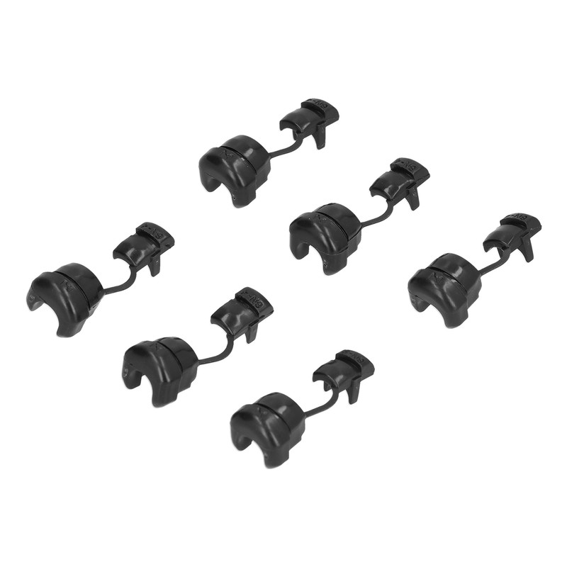 100Pcs Nylon Wire Grommet Strain Relief Bushing Electric Cable Fixing